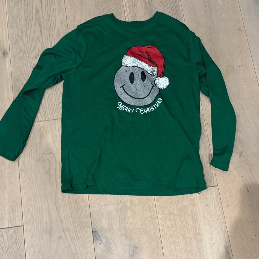 Christmas green tshirt
